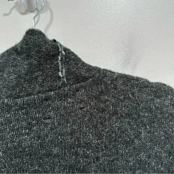 🍁 Zara Black and Cream Open Front Cardigan Medium 6873/115 - Picture 11 of 12